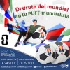 COJIN PUFF BOLA (MUNDIAL) y COJIN PUFF BOLA INFANTIL (MUNDIAL)