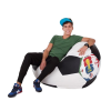 COJIN PUFF BOLA (MUNDIAL) y COJIN PUFF BOLA INFANTIL (MUNDIAL)