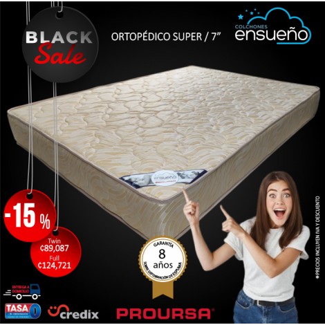 Colchón 7" Ortopédico SUPER